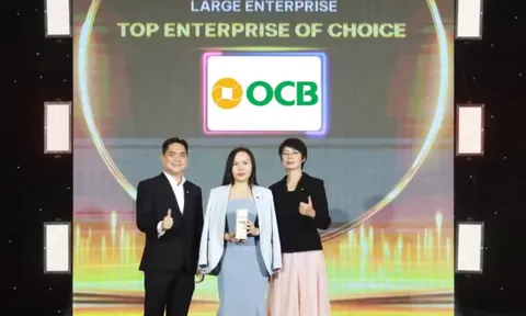 OCB tiếp tục ghi dấu ấn tại giải thưởng về nhân sự 2026