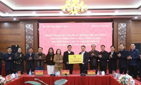 Hỗ trợ Lạng Sơn phát triển hạ tầng số, thúc đẩy chuyển đổi số toàn diện