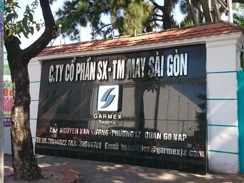 CTCP Garmex Sài Gòn (GMC) doanh thu lao dốc, toàn bộ lợi nhuận lũy kế bị thổi bay trong 1 năm