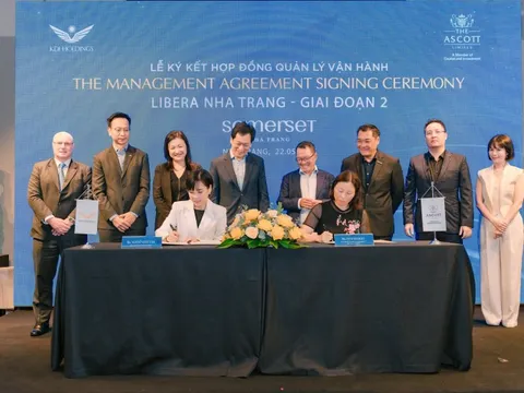 KDI Holdings “bắt tay” The Ascott Limited quản lý vận hành Somerset Nha Trang tại Libera Nha Trang - Giai đoạn 2